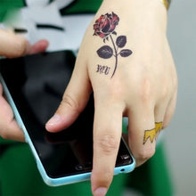 Load image into Gallery viewer, Colorful Small Fresh Tattoo Stickers Waterproof Long-lasting Tattoo Stickers Temporary Body Art Tattoo For Women Men