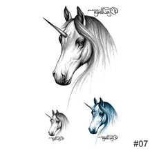 Load image into Gallery viewer, Colorful Small Fresh Tattoo Stickers Waterproof Long-lasting Tattoo Stickers Temporary Body Art Tattoo For Women Men
