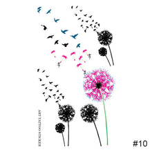 Load image into Gallery viewer, Colorful Small Fresh Tattoo Stickers Waterproof Long-lasting Tattoo Stickers Temporary Body Art Tattoo For Women Men