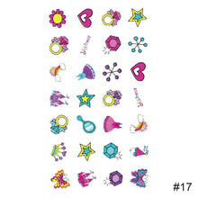 Load image into Gallery viewer, Colorful Small Fresh Tattoo Stickers Waterproof Long-lasting Tattoo Stickers Temporary Body Art Tattoo For Women Men