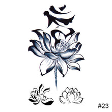 Load image into Gallery viewer, Colorful Small Fresh Tattoo Stickers Waterproof Long-lasting Tattoo Stickers Temporary Body Art Tattoo For Women Men