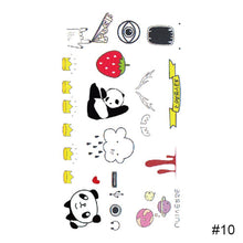 Load image into Gallery viewer, Personalized Fashion Colorful Small Fresh Tattoo Stickers Waterproof Long-lasting Tattoo Stickers Temporary Body Art Tattoo
