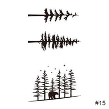 Load image into Gallery viewer, Fashion Black Small Fresh Tattoo Stickers Waterproof Long-lasting Tattoo Stickers Temporary Arm Leg Chest Body Art Tattoo
