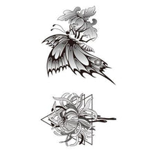 Load image into Gallery viewer, Fashion Simple Black Tattoo Stickers Waterproof Long-lasting Tattoo Stickers Temporary Body Art Tattoo For Women Men