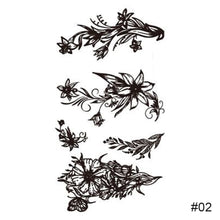 Load image into Gallery viewer, Fashion Simple Black Tattoo Stickers Waterproof Long-lasting Tattoo Stickers Temporary Body Art Tattoo For Women Men