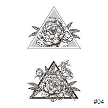 Load image into Gallery viewer, Fashion Simple Black Tattoo Stickers Waterproof Long-lasting Tattoo Stickers Temporary Body Art Tattoo For Women Men