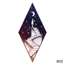 Load image into Gallery viewer, Black Small Fresh Tattoo Stickers Waterproof Long Lasting Temporary Tattoo Stickers Body Art Tattoo Stickers For Women Men