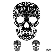 Load image into Gallery viewer, Black Small Fresh Tattoo Stickers Waterproof Long Lasting Temporary Tattoo Stickers Arm Leg Chest Body Art Tattoo Stickers