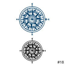 Load image into Gallery viewer, Black Small Fresh Tattoo Stickers Waterproof Long Lasting Temporary Tattoo Stickers Arm Leg Chest Body Art Tattoo Stickers