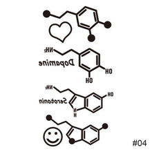 Load image into Gallery viewer, Fashion Black Small Fresh Tattoo Stickers Waterproof Long Lasting Tattoo Stickers Body Art Tattoo Temporary Tattoo Stickers