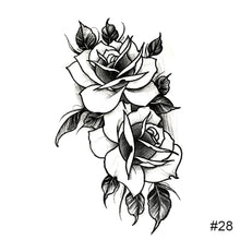 Load image into Gallery viewer, Colorful Small Fresh Tattoo Stickers Waterproof Long Lasting Tattoo Stickers Body Art Paste Painting Tattoo For Women Men