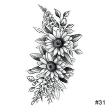 Load image into Gallery viewer, Colorful Small Fresh Tattoo Stickers Waterproof Long Lasting Tattoo Stickers Body Art Paste Painting Tattoo For Women Men