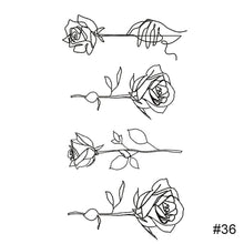 Load image into Gallery viewer, Colorful Small Fresh Tattoo Stickers Waterproof Long Lasting Tattoo Stickers Body Art Paste Painting Tattoo For Women Men