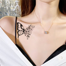 Load image into Gallery viewer, Small Fresh Black Tattoo Stickers Waterproof Long Lasting Tattoo Stickers Arm Leg Chest Body Art Paste Painting Tattoo