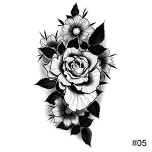 Load image into Gallery viewer, Small Fresh Black Tattoo Stickers Waterproof Long Lasting Tattoo Stickers Arm Leg Chest Body Art Paste Painting Tattoo