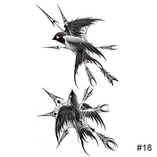 Load image into Gallery viewer, Small Fresh Black Tattoo Stickers Waterproof Long Lasting Tattoo Stickers Arm Leg Chest Body Art Paste Painting Tattoo