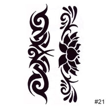 Load image into Gallery viewer, Small Fresh Black Tattoo Stickers Waterproof Long Lasting Tattoo Stickers Arm Leg Chest Body Art Paste Painting Tattoo