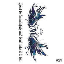 Load image into Gallery viewer, Small Fresh Black Tattoo Stickers Waterproof Long Lasting Tattoo Stickers Arm Leg Chest Body Art Paste Painting Tattoo