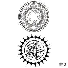 Load image into Gallery viewer, Small Fresh Black Tattoo Stickers Waterproof Long Lasting Tattoo Stickers Arm Leg Chest Body Art Paste Painting Tattoo