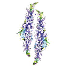 Load image into Gallery viewer, Small Fresh Black Tattoo Stickers Waterproof Long Lasting Tattoo Stickers Temporary Arm Leg Chest Body Art Tattoo