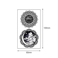 Load image into Gallery viewer, Small Fresh Black Tattoo Stickers Waterproof Long Lasting Tattoo Stickers Temporary Arm Leg Chest Body Art Tattoo