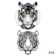 Load image into Gallery viewer, Small Fresh Black Tattoo Stickers Waterproof Long Lasting Tattoo Stickers Temporary Arm Leg Chest Body Art Tattoo