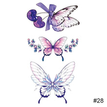Load image into Gallery viewer, Small Fresh Black Tattoo Stickers Waterproof Long Lasting Tattoo Stickers Temporary Arm Leg Chest Body Art Tattoo