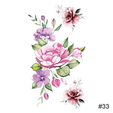 Load image into Gallery viewer, Small Fresh Black Tattoo Stickers Waterproof Long Lasting Tattoo Stickers Temporary Arm Leg Chest Body Art Tattoo