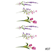 Load image into Gallery viewer, Small Fresh Black Tattoo Stickers Waterproof Long Lasting Tattoo Stickers Temporary Arm Leg Chest Body Art Tattoo