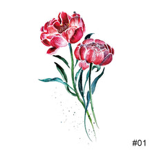 Load image into Gallery viewer, Temporary Small Fresh Colorful Tattoo Stickers Waterproof Long Lasting Tattoo Stickers Body Art Paste Painting Tattoo