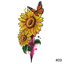 Load image into Gallery viewer, Temporary Small Fresh Colorful Tattoo Stickers Waterproof Long Lasting Tattoo Stickers Body Art Paste Painting Tattoo