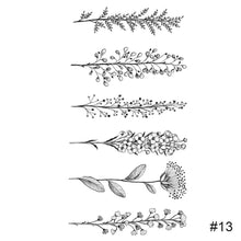 Load image into Gallery viewer, Temporary Small Fresh Black Tattoo Stickers Waterproof Long Lasting Tattoo Stickers Arm Leg Chest Body Art Tattoo