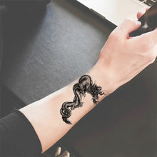 Load image into Gallery viewer, Small Fresh Black Tattoo Stickers Waterproof Long Lasting Tattoo Stickers Body Art Tattoo For Women Men