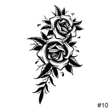 Load image into Gallery viewer, Small Fresh Black Tattoo Stickers Waterproof Long Lasting Tattoo Stickers Body Art Tattoo For Women Men