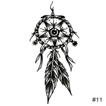 Load image into Gallery viewer, Small Fresh Black Tattoo Stickers Waterproof Long Lasting Tattoo Stickers Body Art Tattoo For Women Men