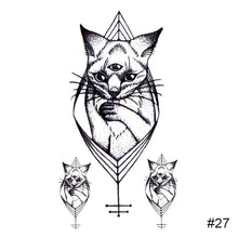 Load image into Gallery viewer, Temporary Small Fresh Tattoo Stickers Waterproof Long Lasting Tattoo Stickers Body Art Paste Painting Tattoo For Women Men