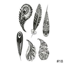 Load image into Gallery viewer, Temporary Small Fresh Tattoo Stickers Waterproof Long Lasting Tattoo Stickers Arm Leg Chest Body Art Tattoo