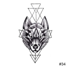 Load image into Gallery viewer, Temporary Small Fresh Tattoo Stickers Waterproof Long Lasting Tattoo Stickers Arm Leg Chest Body Art Tattoo