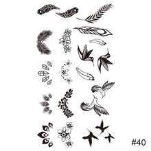 Load image into Gallery viewer, Small Fresh Tattoo Stickers Waterproof Long Lasting Tattoo Stickers Arm Leg Chest Body Art Tattoo For Women Men