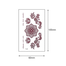 Load image into Gallery viewer, Temporary Small Fresh Tattoo Stickers Waterproof Long Lasting Tattoo Stickers Body Art Tattoo For Women Men