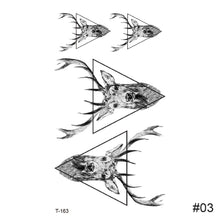 Load image into Gallery viewer, Temporary Small Fresh Tattoo Stickers Waterproof Long Lasting Tattoo Stickers Body Art Tattoo For Women Men