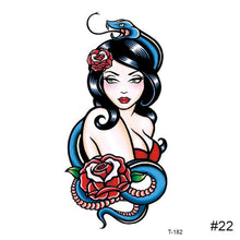 Load image into Gallery viewer, Temporary Small Fresh Tattoo Stickers Waterproof Long Lasting Tattoo Stickers Body Art Tattoo For Women Men