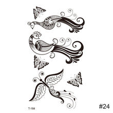Load image into Gallery viewer, Temporary Small Fresh Tattoo Stickers Waterproof Long Lasting Tattoo Stickers Body Art Tattoo For Women Men
