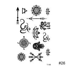 Load image into Gallery viewer, Temporary Small Fresh Tattoo Stickers Waterproof Long Lasting Tattoo Stickers Body Art Tattoo For Women Men