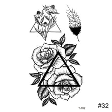 Load image into Gallery viewer, Temporary Small Fresh Tattoo Stickers Waterproof Long Lasting Tattoo Stickers Body Art Tattoo For Women Men