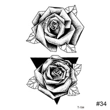 Load image into Gallery viewer, Temporary Small Fresh Tattoo Stickers Waterproof Long Lasting Tattoo Stickers Body Art Tattoo For Women Men