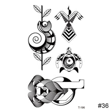 Load image into Gallery viewer, Temporary Small Fresh Tattoo Stickers Waterproof Long Lasting Tattoo Stickers Body Art Tattoo For Women Men