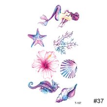 Load image into Gallery viewer, Temporary Small Fresh Tattoo Stickers Waterproof Long Lasting Tattoo Stickers Body Art Tattoo For Women Men