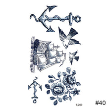 Load image into Gallery viewer, Temporary Small Fresh Tattoo Stickers Waterproof Long Lasting Tattoo Stickers Body Art Tattoo For Women Men