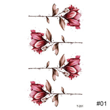 Load image into Gallery viewer, Small Fresh Tattoo Stickers Waterproof Long Lasting Tattoo Stickers Temporary Tattoo Stickers Body Art Tattoo